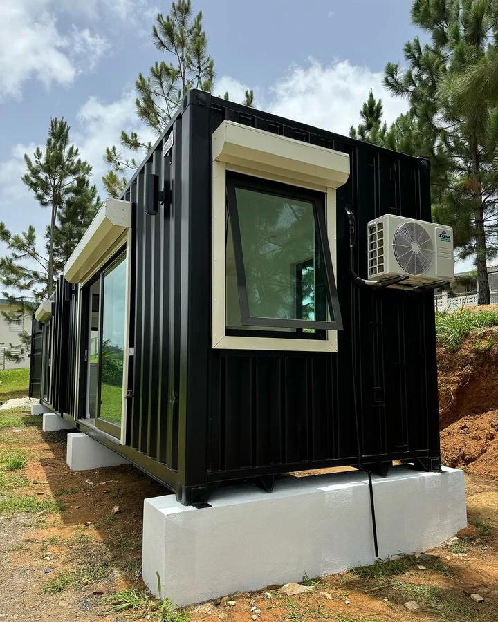 Casa Modulare T1 28.3 mq Container 40 Piedi High Cube di Lusso