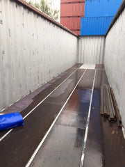 Container Marittimo Open Top 40 Piedi con Telo di Copertura Rinforzato Usato