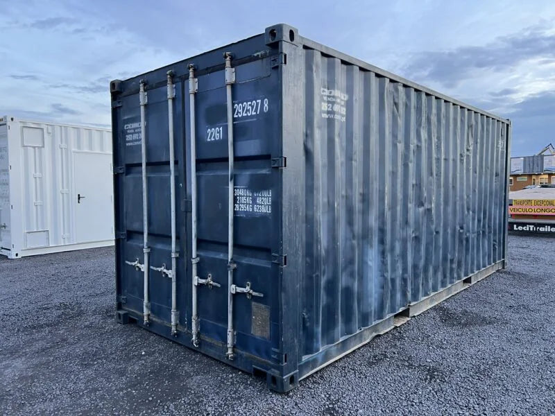 Container Marittimo Usato 20 Piedi Pronto all'Uso per Stoccaggio Sicuro