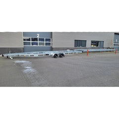 Pianale Rimorchio Modulare 7,80m x 2,44m per Tiny House con Triplo Asse Rinforzato