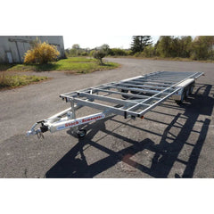 Pianale Rimorchio Robusto per Tiny House Triplo Asse 7,20 x 2,44 m