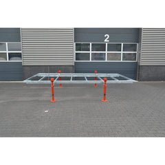 Rimorchio Modulare 3.6m con Telaio Separabile per Unità Mobili 3500kg