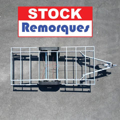 Rimorchio per Tiny House 5,40m x 2,44m - Timone Smontabile (3500 kg) - Premium