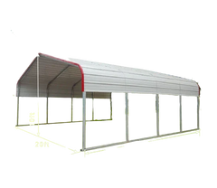 Tettoia per Veicoli Golden Mount Classic in Acciaio Galvanizzato
