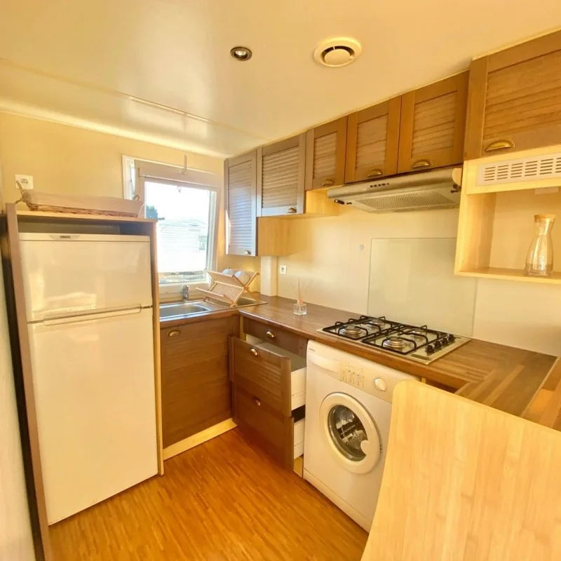 Abitazione Mobile Moderna T2 con Terrazzo Integrato - 29 mq