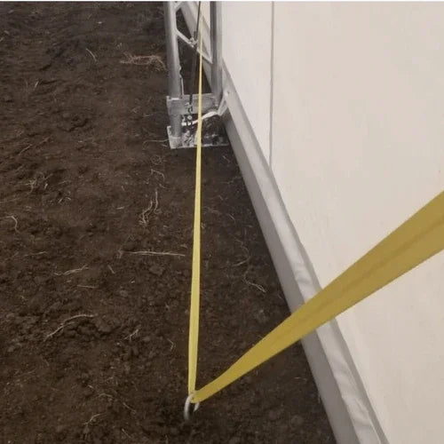 Capannone di Stoccaggio Rinforzato a Doppio Traliccio 30'x40'x20'