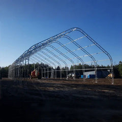 Capannone di Stoccaggio Rinforzato a Doppio Traliccio 30'x40'x20'