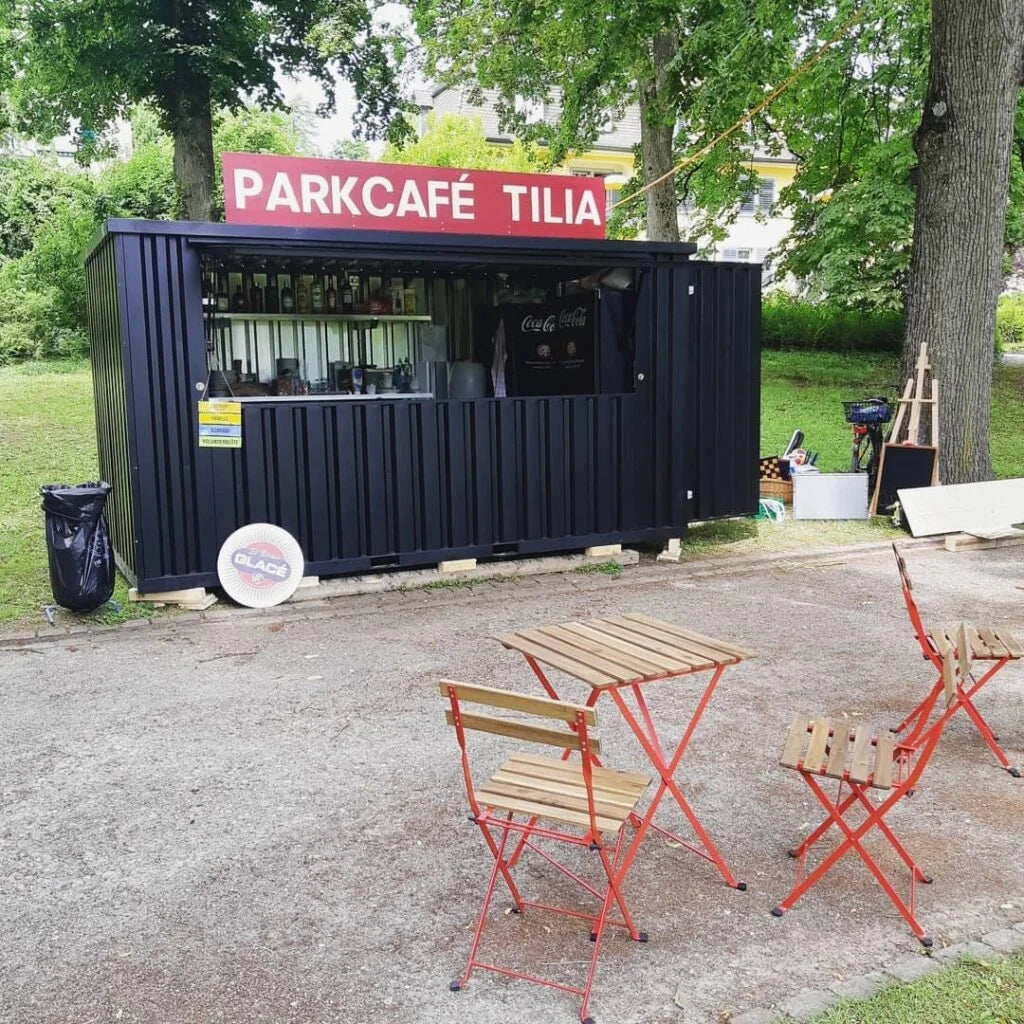 Chiosco Bar Modulare 8mq con Bancone Ribaltabile