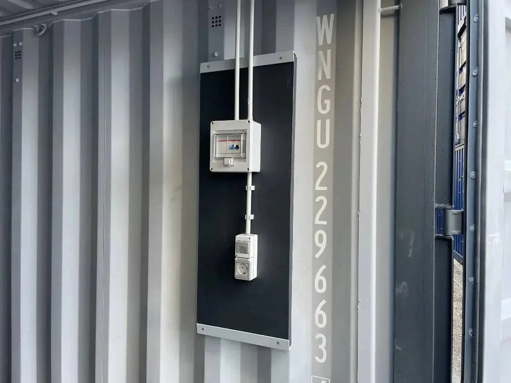 Container 20 Piedi Nuovo Rinforzato con Illuminazione LED e Pavimento Acciaio