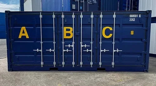 Container 20 Piedi Open Side per Stoccaggio Sicuro con Vasca Integrata