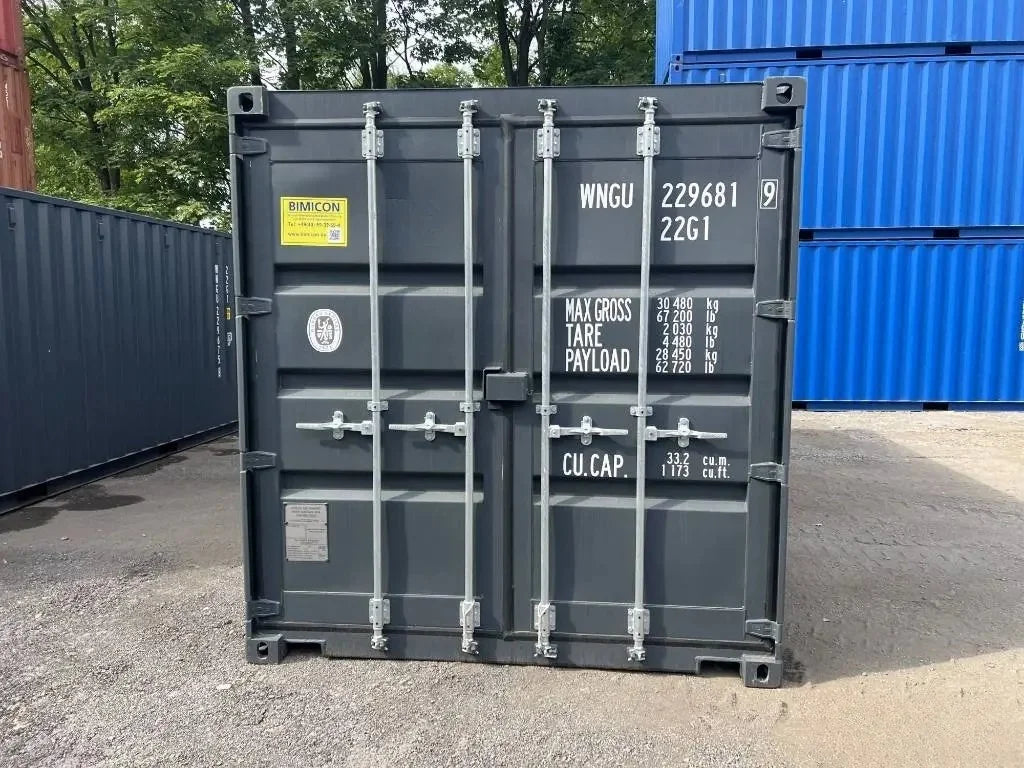 Container Marittimo 20 Piedi Premium Grigio Antracite Nuovo
