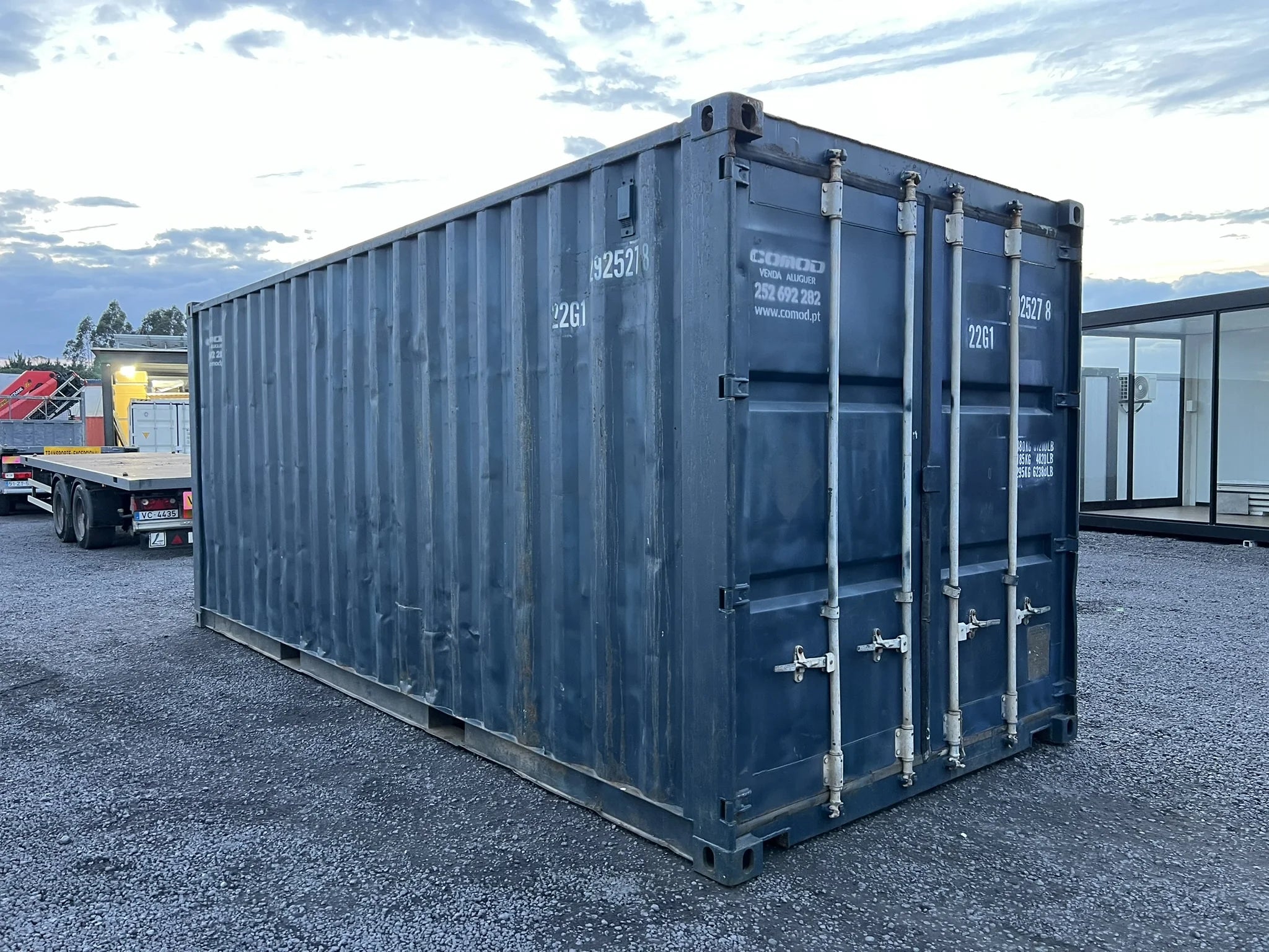 Container Marittimo Usato 20 Piedi Pronto all'Uso per Stoccaggio Sicuro