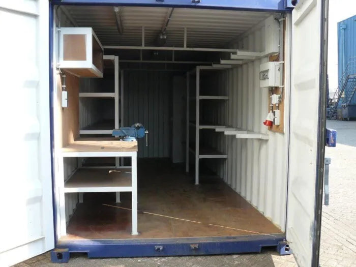 Container Officina Mobile 20 Fuß (Werkstatt) - Komplette Ausstattung