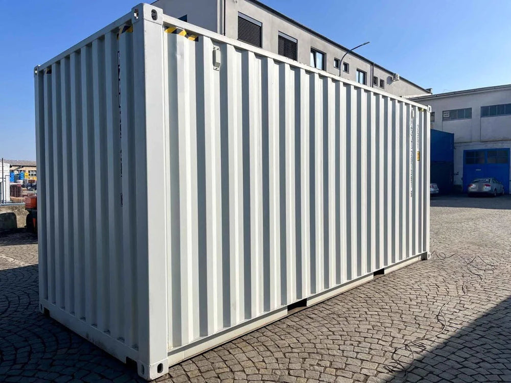 Contenitore Deposito 20 Piedi High Cube con Serranda Industriale Avvolgibile