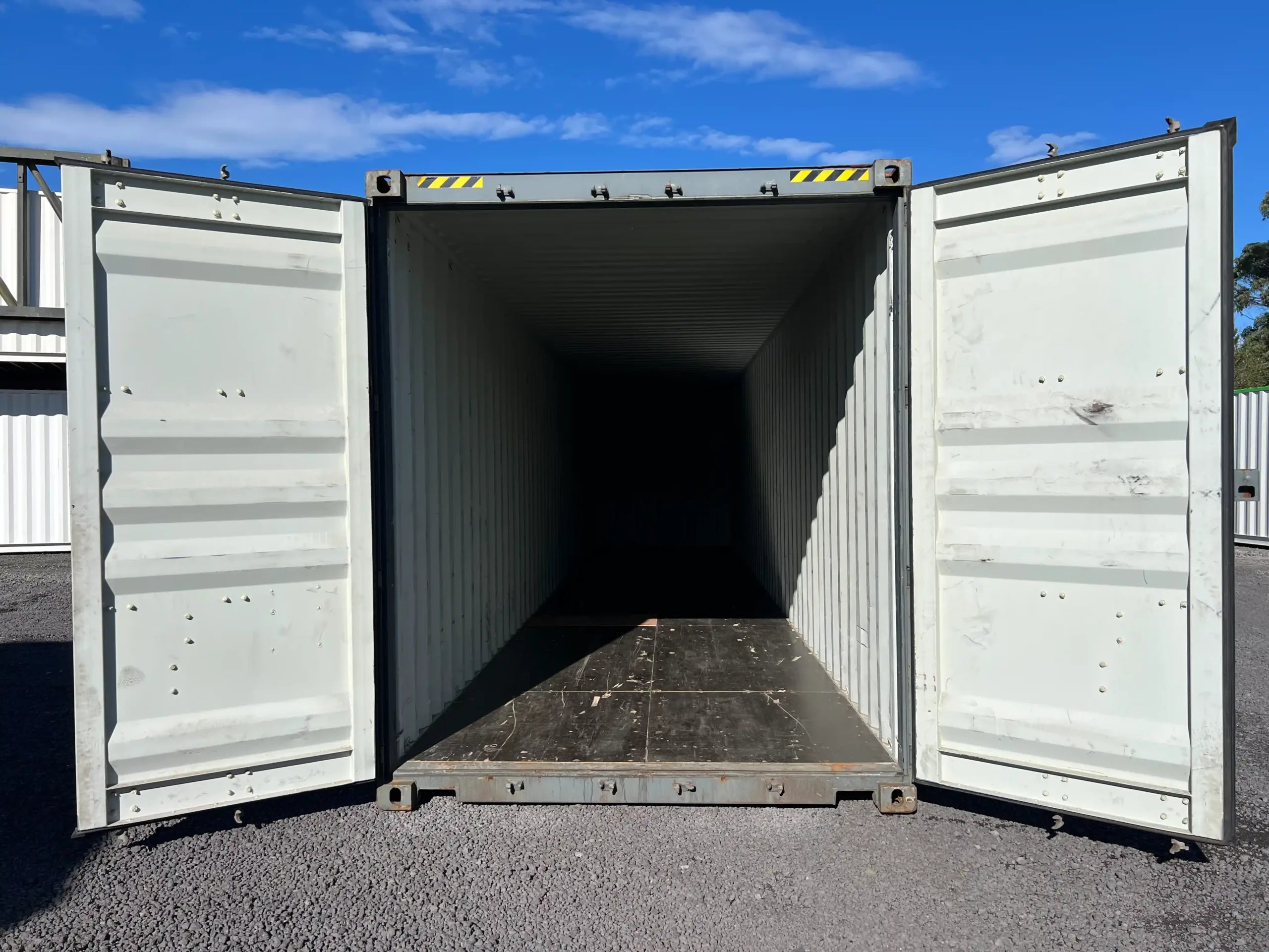 Contenitore Marittimo Usato High Cube 40 Piedi per Stoccaggio Ottimale