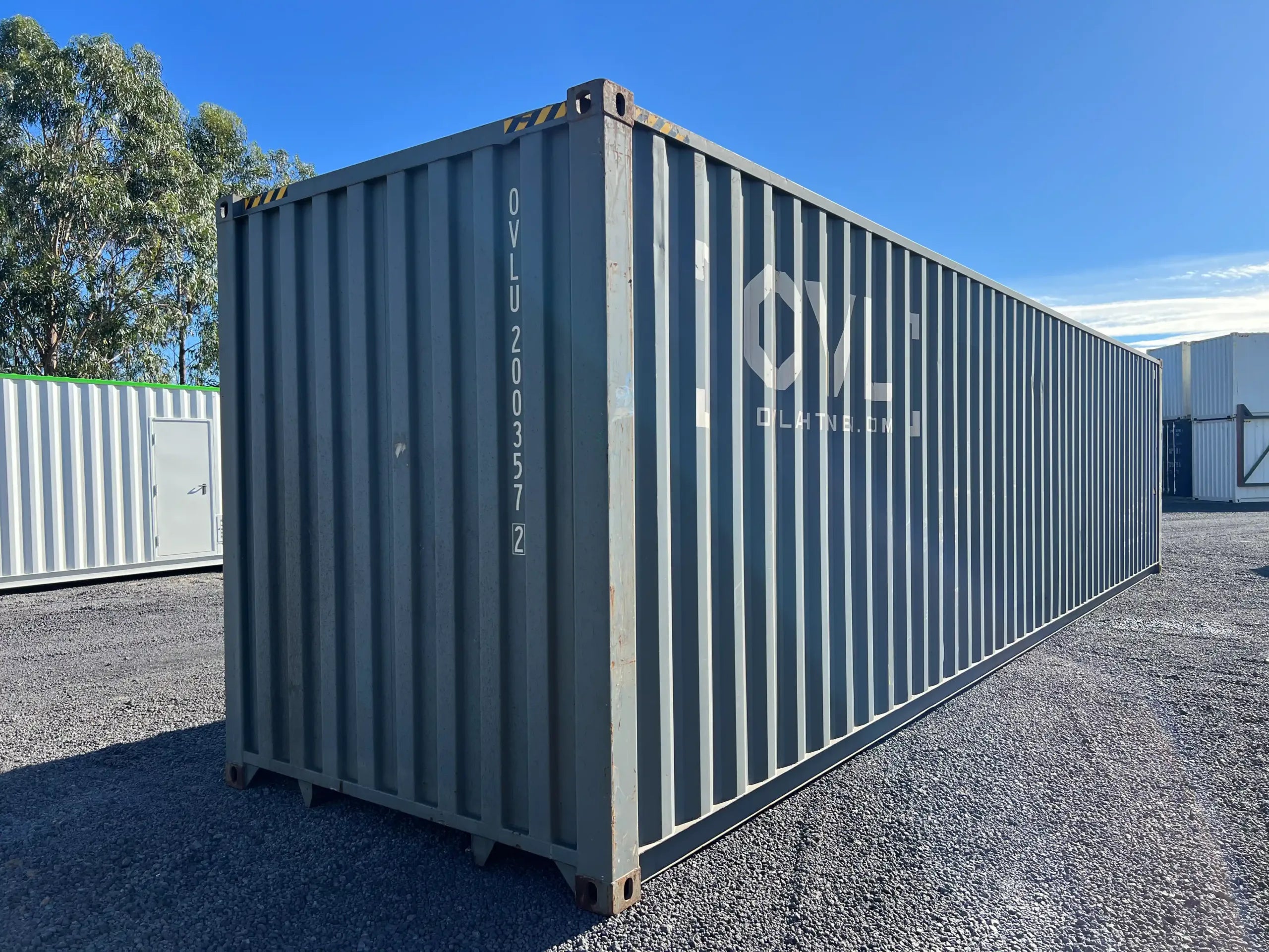 Contenitore Marittimo Usato High Cube 40 Piedi per Stoccaggio Ottimale