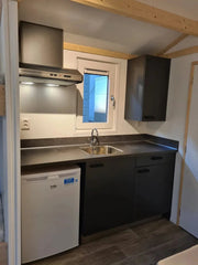 Mini Casa Mobile T0 - 15m² per 4 Persone, Pronta da Vivere - Premium