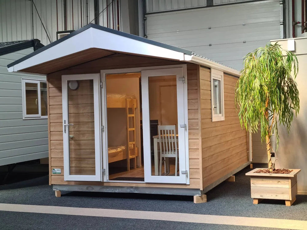 Mini Casa Mobile T0 - 15m² per 4 Persone, Pronta da Vivere - Premium