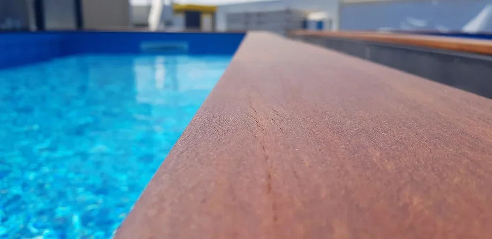 Piscina Modulare 20 Piedi in Acciaio Corten per Esterni