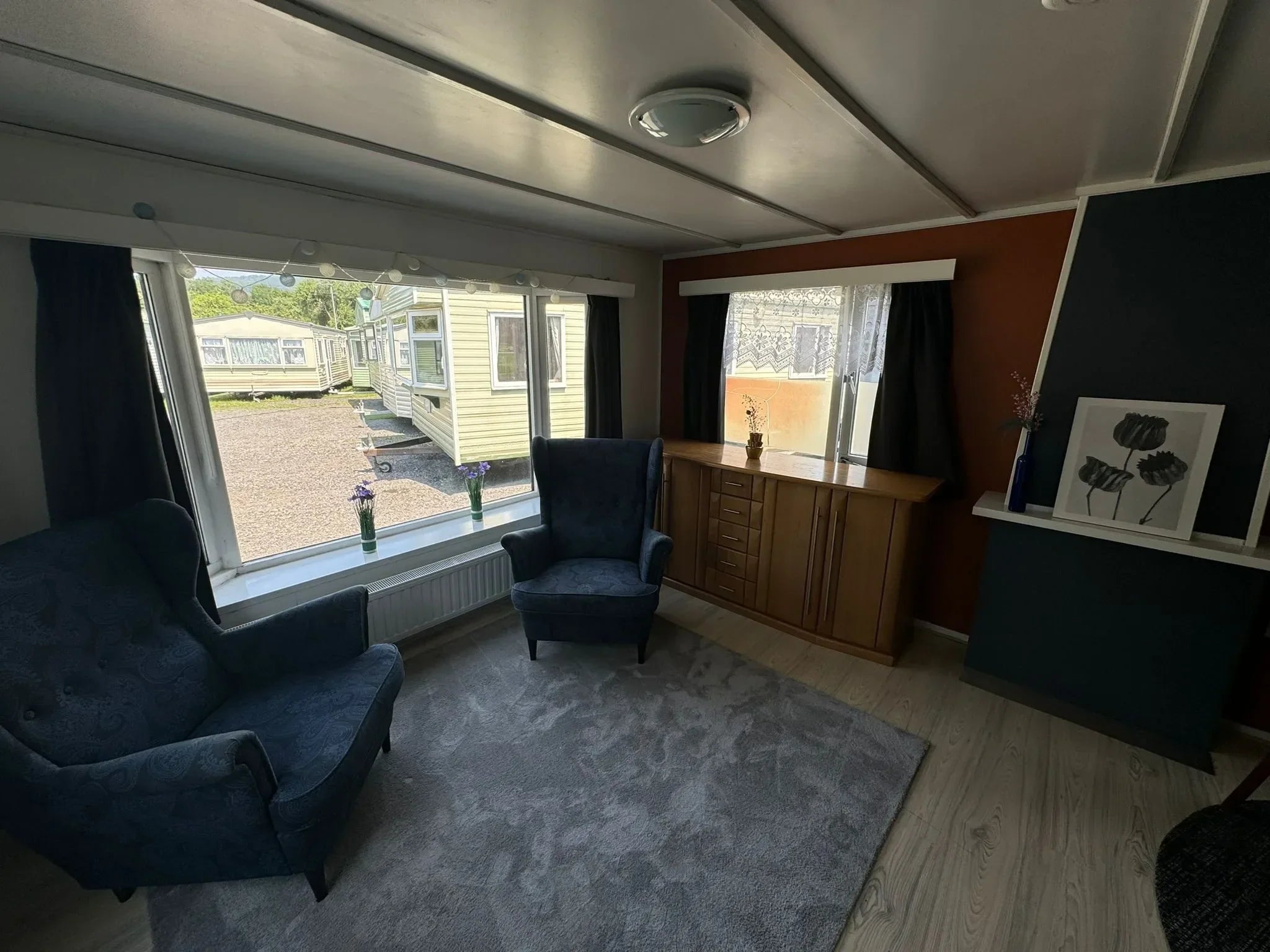 Residenza Mobile Chalet Bianco T2 – 40.7 mq con Riscaldamento Integrato