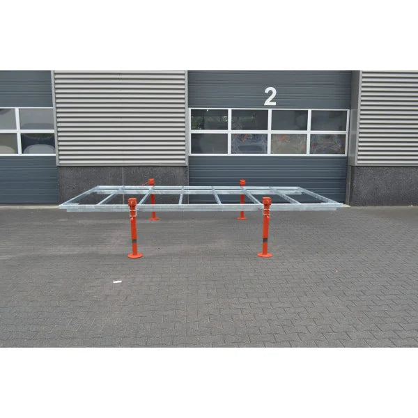 Rimorchio Modulare 3.6m con Telaio Separabile per Unità Mobili 3500kg