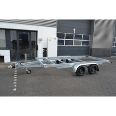 Rimorchio Modulare Monoasse con Telaio Amovibile per Tiny House 4,2m