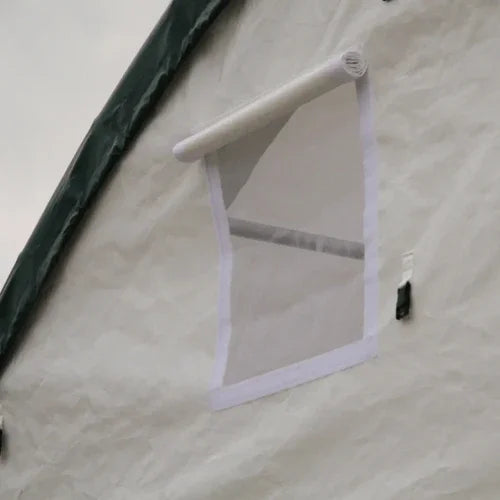 Struttura di Copertura ad Arco per Stoccaggio Rinforzata 20x30x12 Piedi