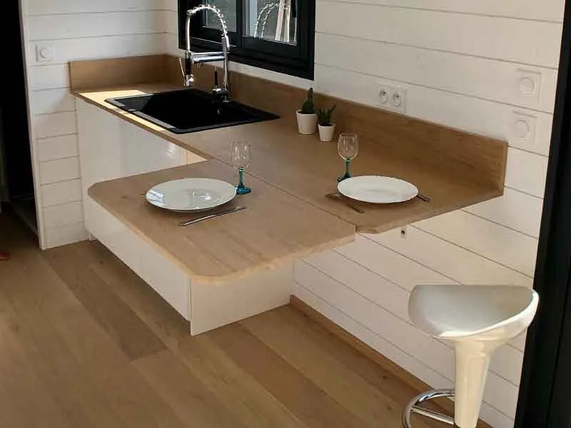 Tiny House Familiare Autonoma 16.5mq con 6 Posti Letto
