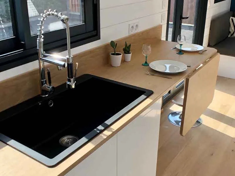 Tiny House Familiare Autonoma 16.5mq con 6 Posti Letto