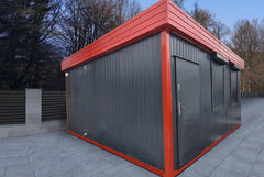 Ufficio Container Modulare Doppio 29.4mq con Servizi Integrati