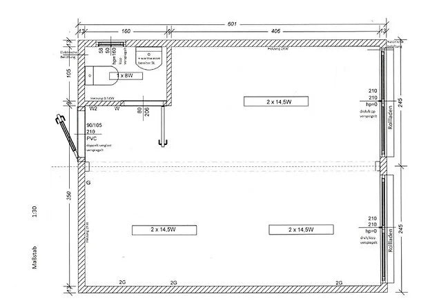 Ufficio Modulare Doppio Prefabbricato 29,4 mq