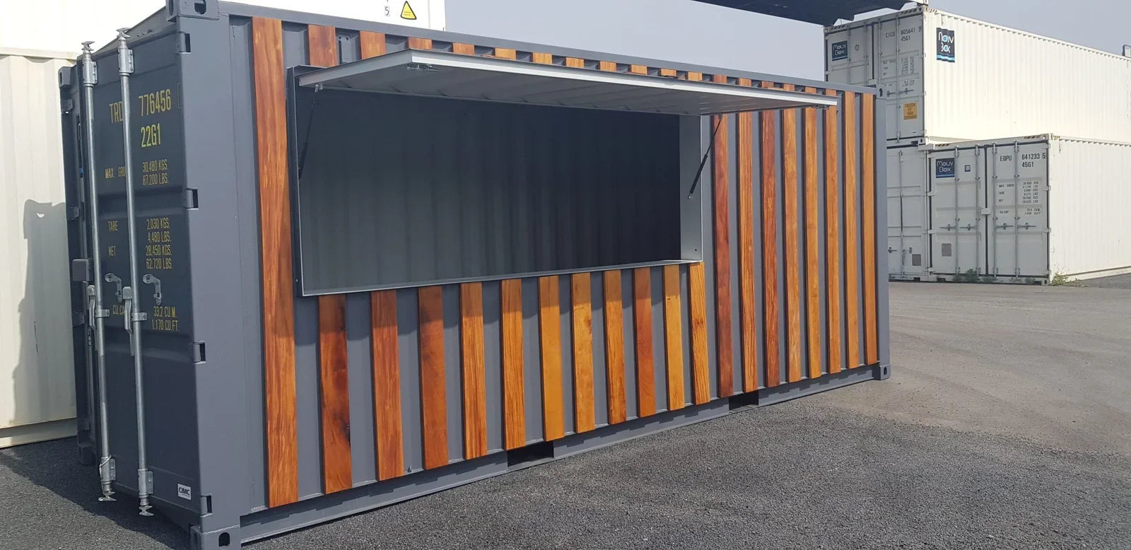 Unità Modulare Commerciale 20 Piedi per Street Food e Eventi